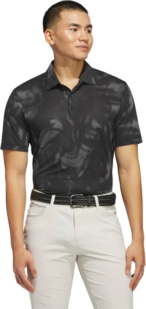 adidas Men's Ultimate365 Printed Mesh Polo Shirt