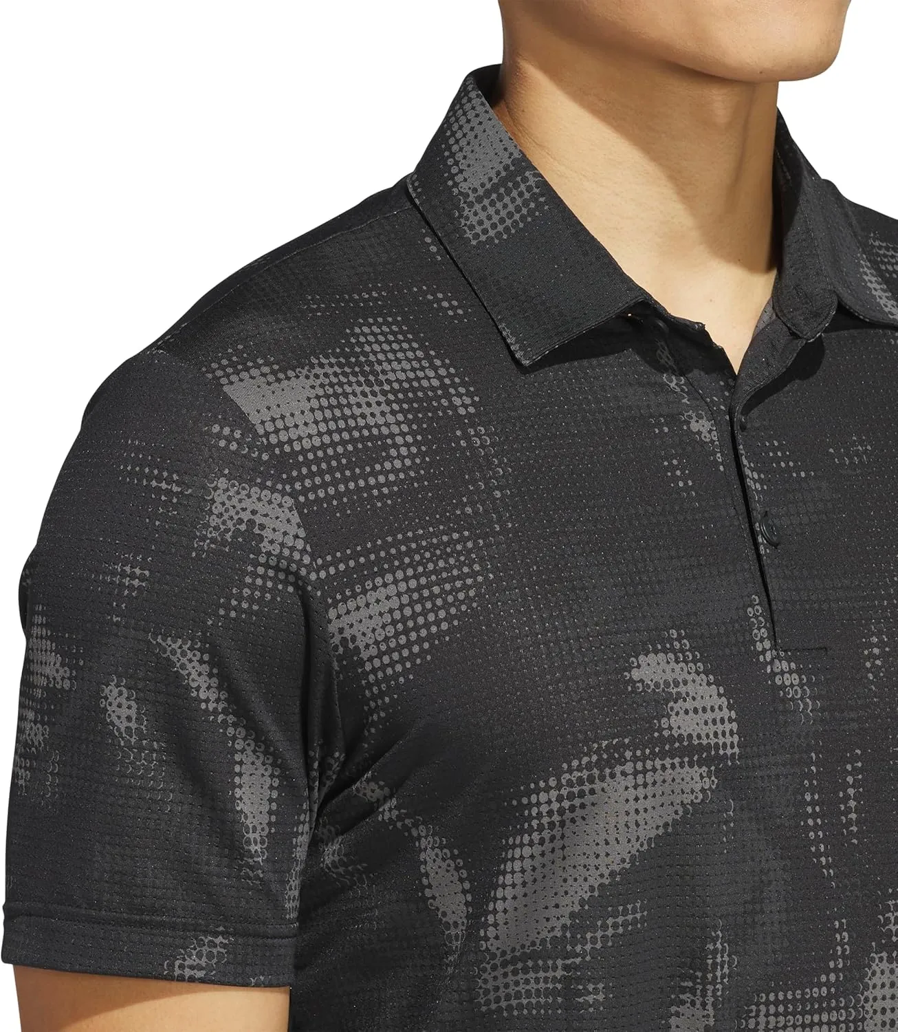 adidas Men's Ultimate365 Printed Mesh Polo Shirt