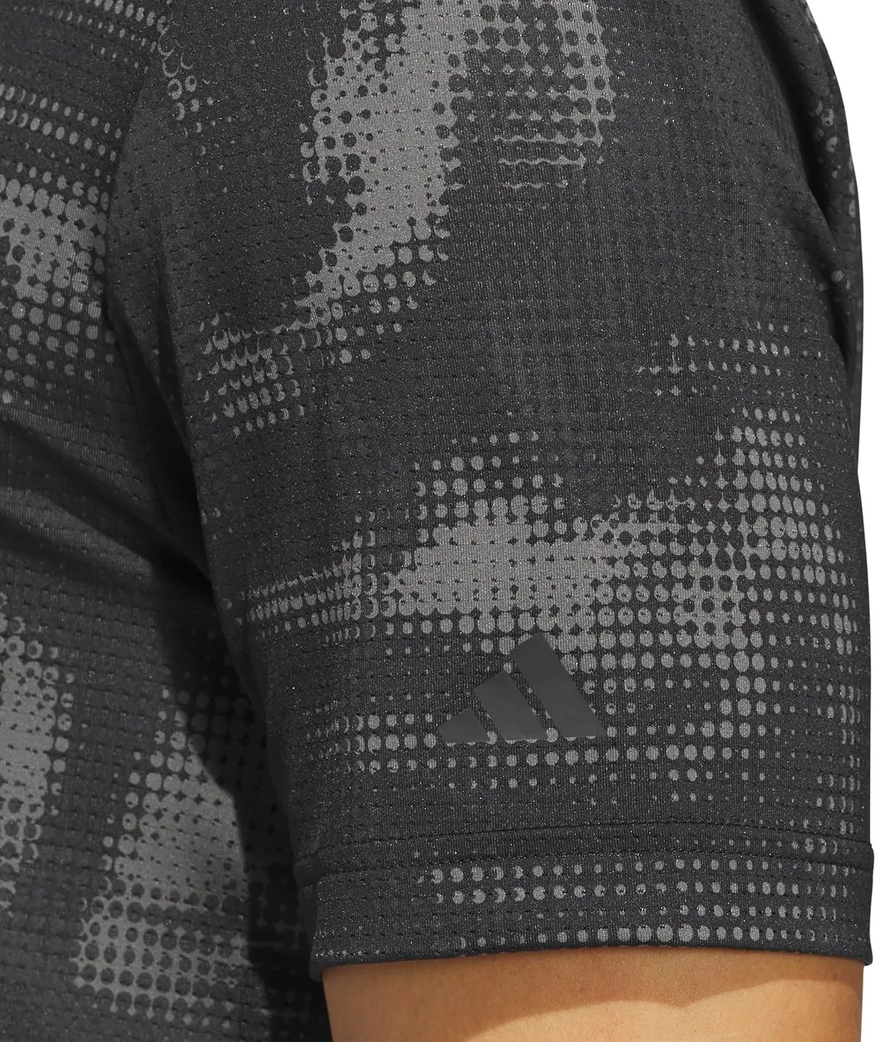 adidas Men's Ultimate365 Printed Mesh Polo Shirt