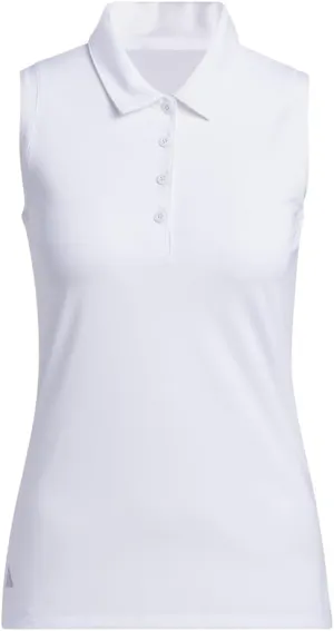 adidas Women's Ultimate365 Solid Sleeveless Polo Shirt
