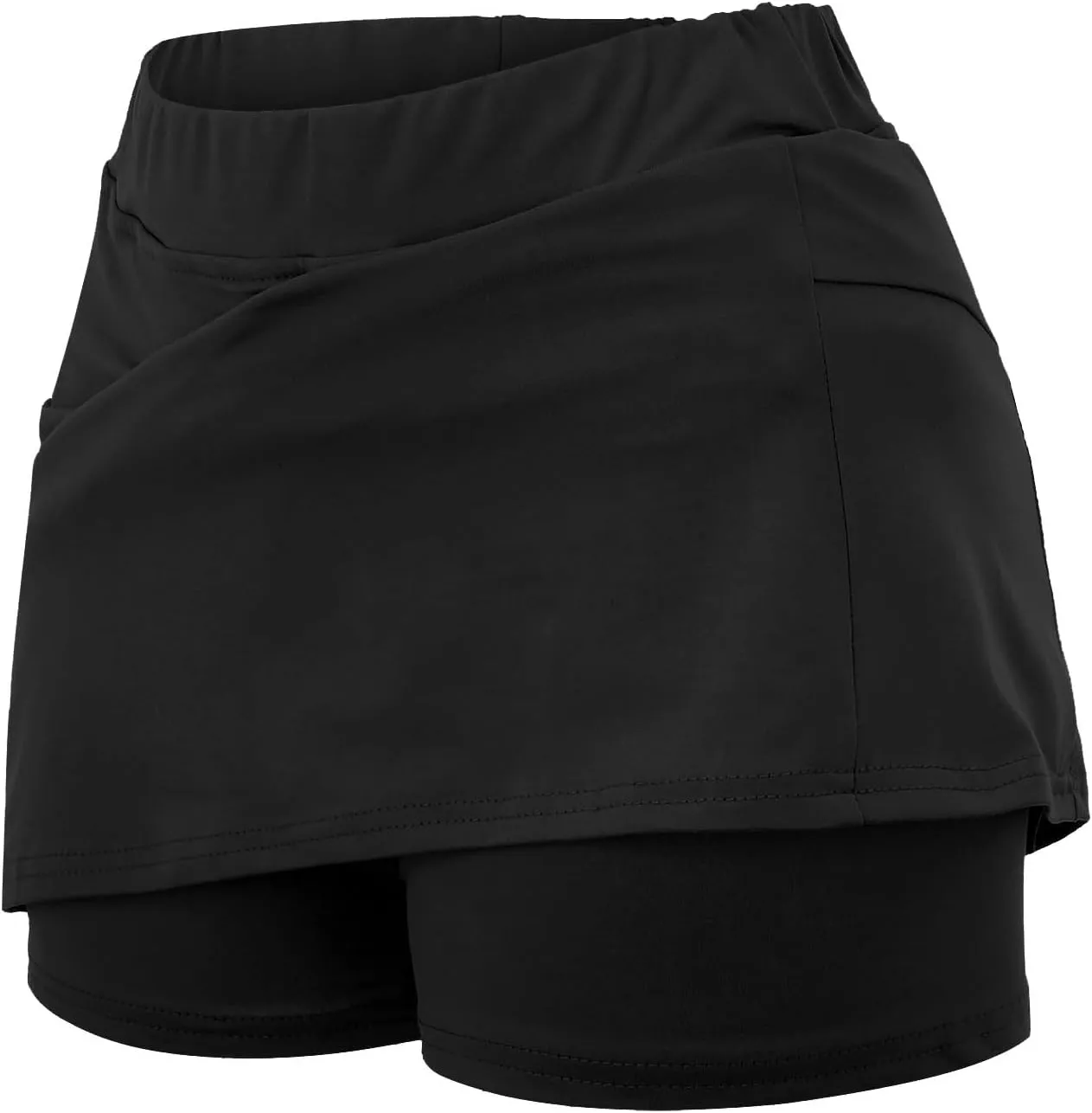 aihihe Skirts for Women Work 2024 Plus Size Shorts for Men 4x-5x Womens Shorts Plus Size Black