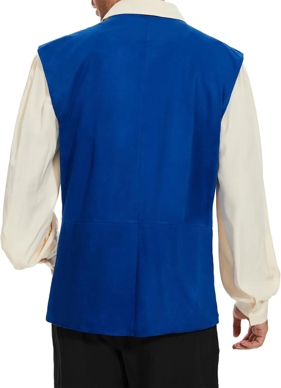 American Trends Renaissance Costume Men Pirate Vest Renaissance Viking Steampunk Halloween Medieval Costume Men