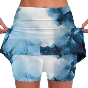 Athletic Skirts for Women with Shorts Tummy Control Yoga Skorts High Waist Work Plus Size Outfits with Pockets