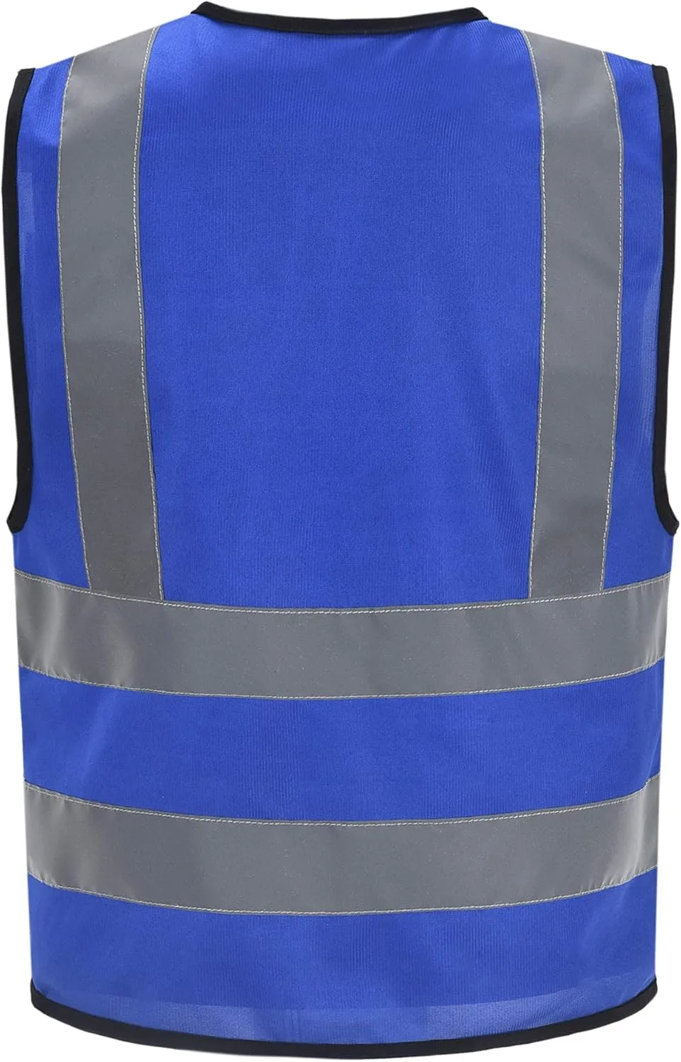 AYKRM 12 colour High visibility viz vest hi vis viz reflective work construction safety vest (XS-8XL)