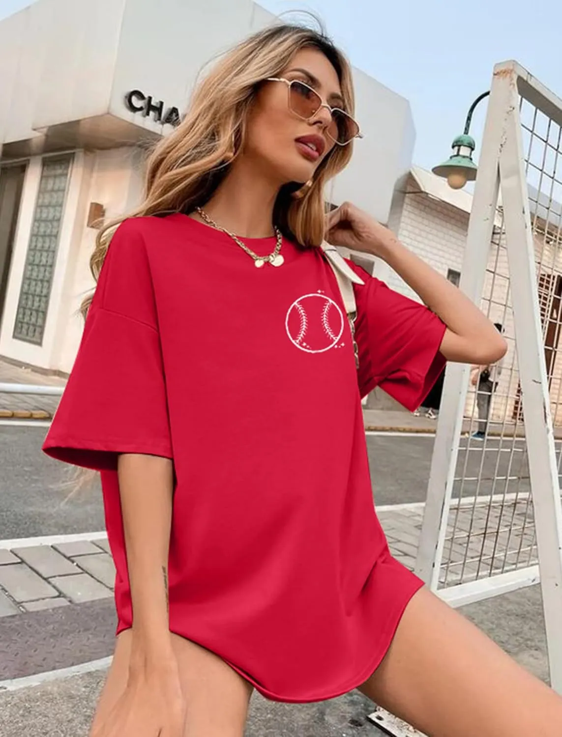 Baseball Shirts Women Oversized: Baseball Mom Tshirt Hey Batter Batter Swing Graphic Tee Ballparks Tops