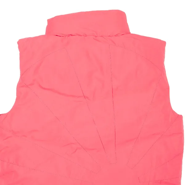 BENCH Reversible Womens Puffer Gilet Pink M