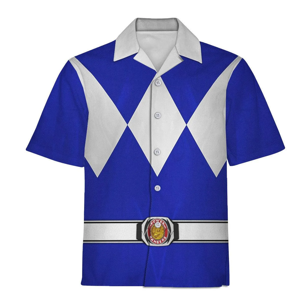 Blue Ranger Mighty Morphin Hoodies Sweatshirt T-shirt Hawaiian