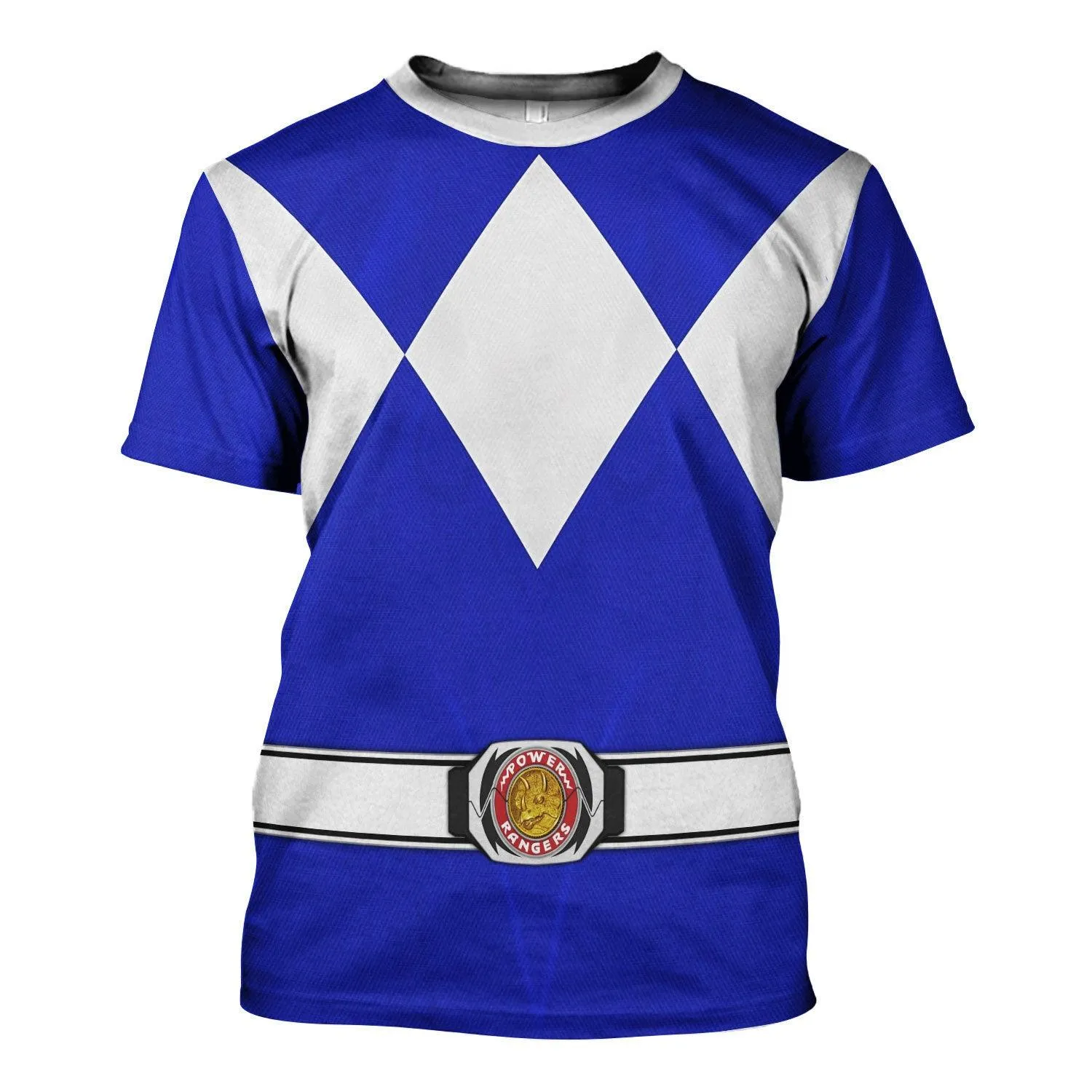 Blue Ranger Mighty Morphin Hoodies Sweatshirt T-shirt Hawaiian
