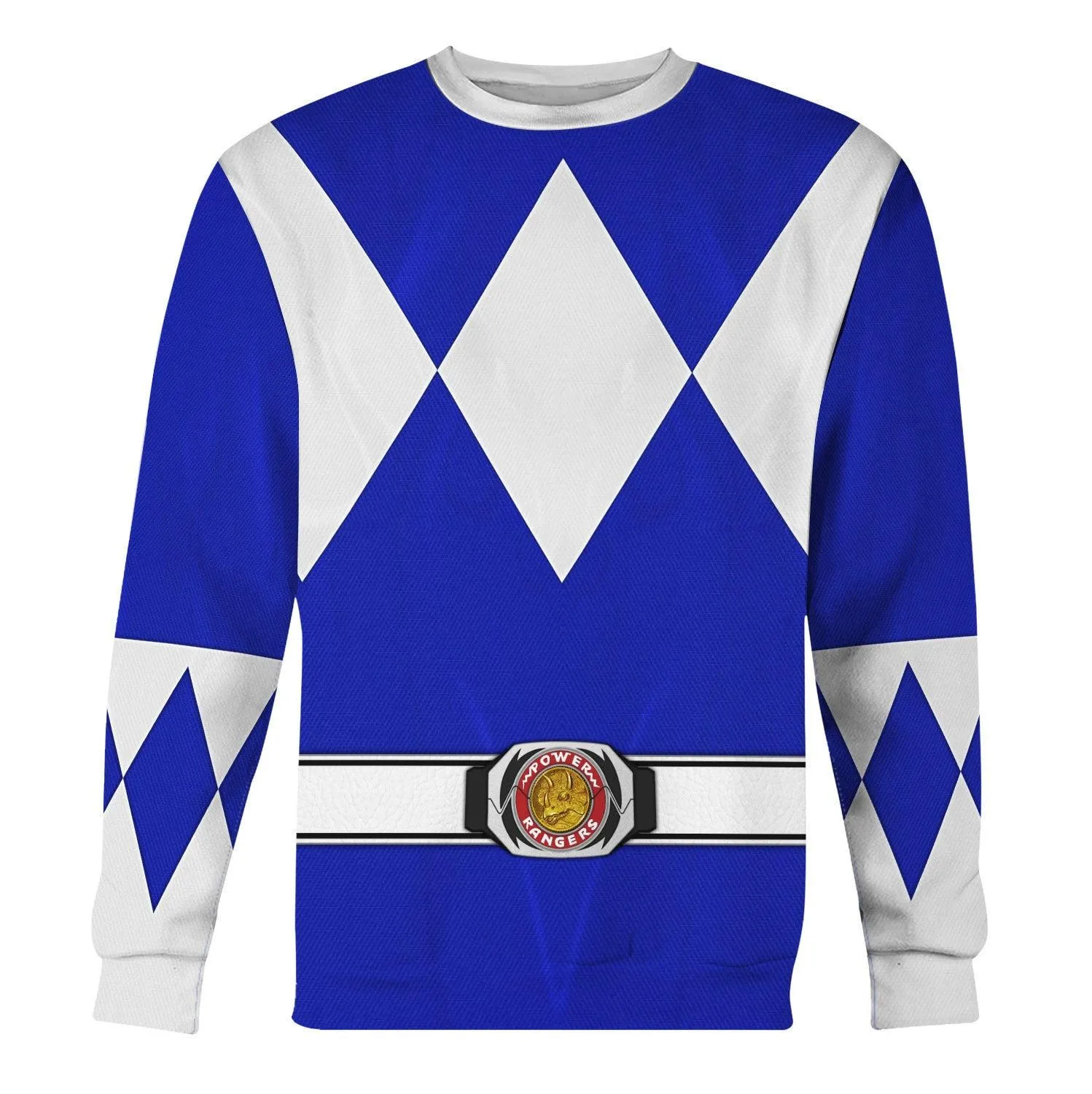 Blue Ranger Mighty Morphin Hoodies Sweatshirt T-shirt Hawaiian