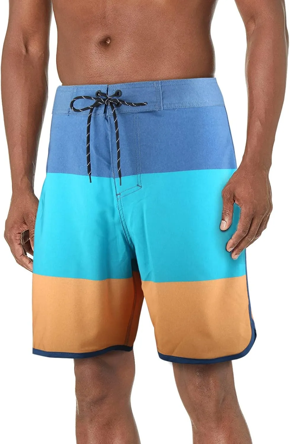 BOOMCOOL Mens Swim Trunks 2 Pcaks Swim Shorts Boardshorts Beach Shorts with Funny Swimwear Bathing Suits for Men