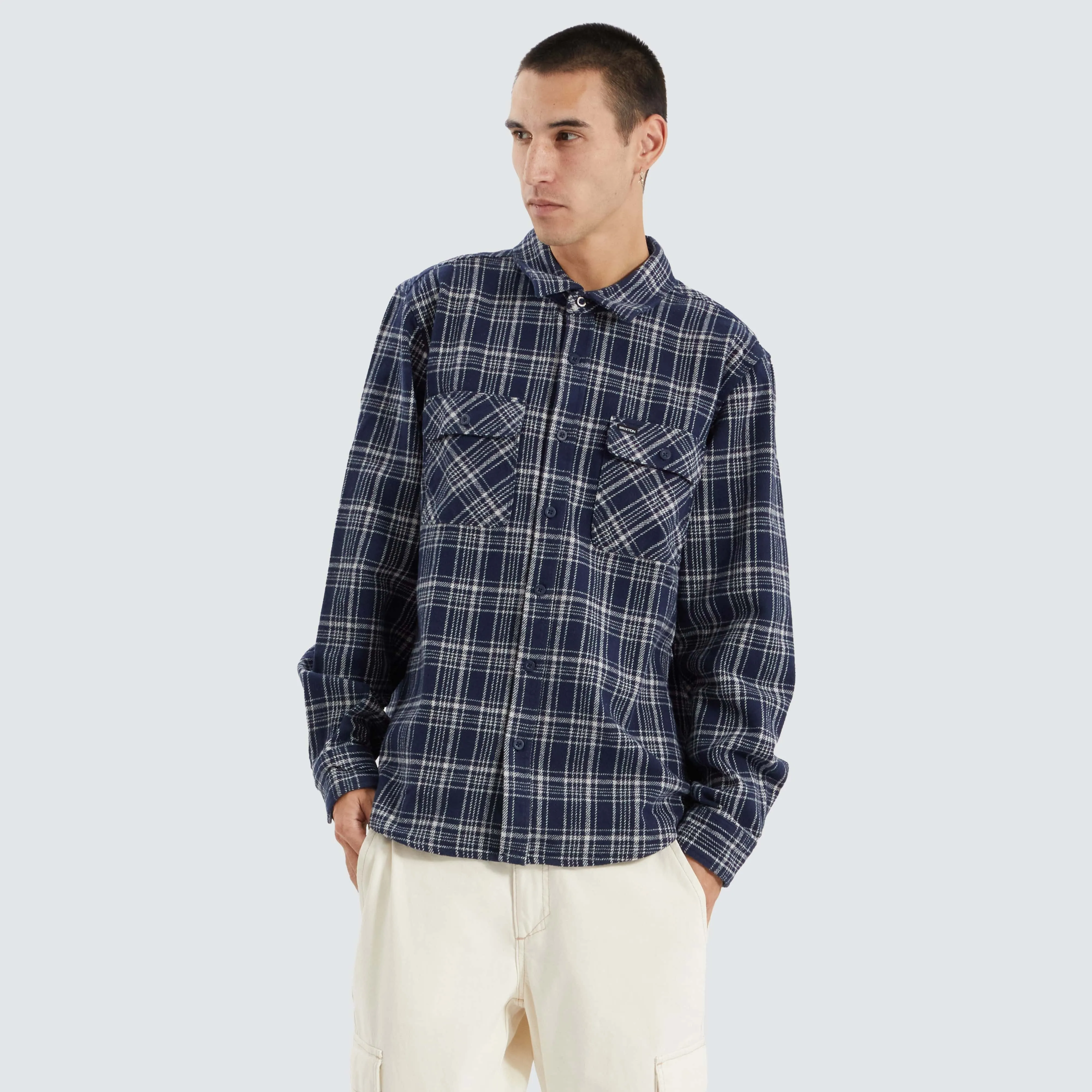 Bowery Heavy Weight Flannel Shirt Multi Colour