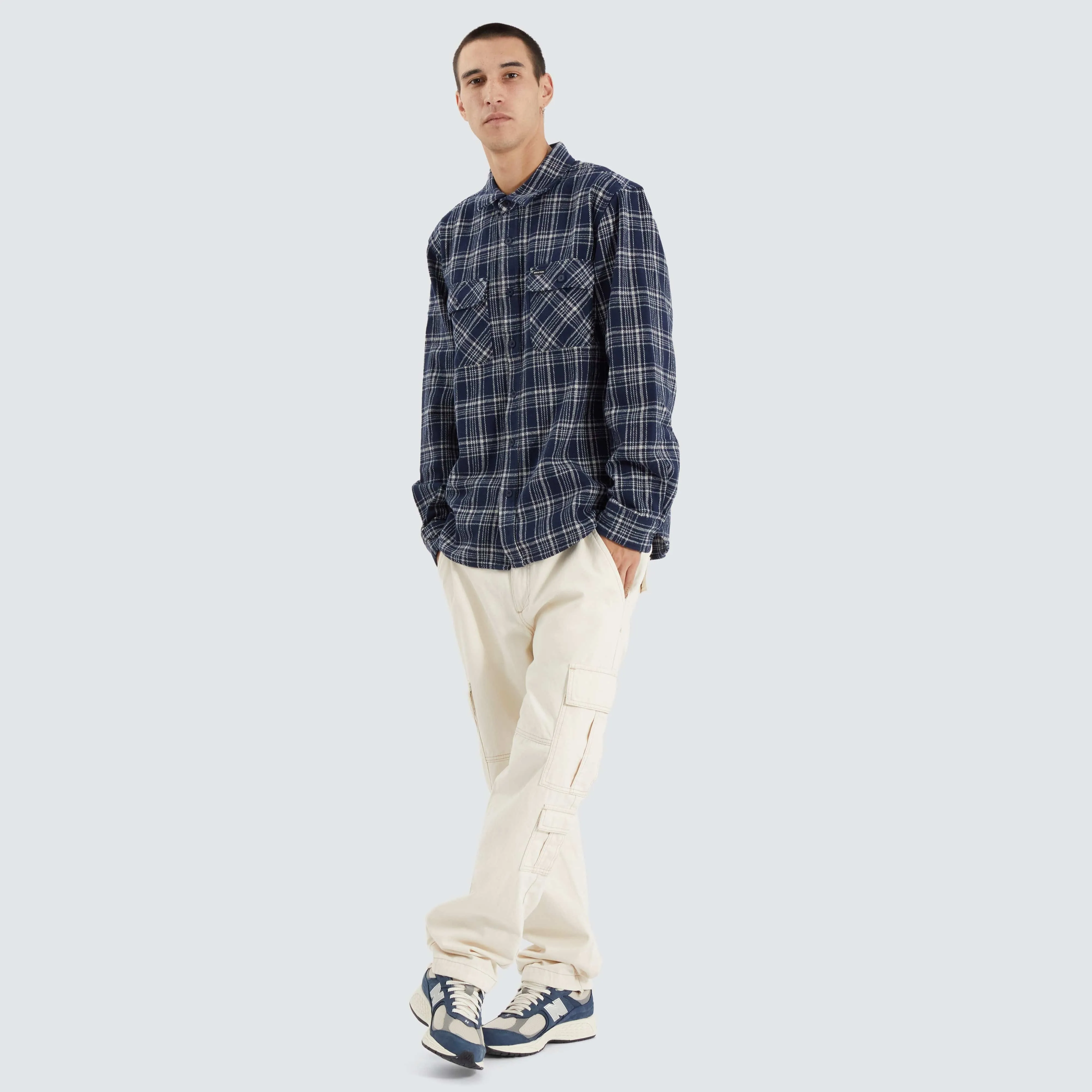 Bowery Heavy Weight Flannel Shirt Multi Colour