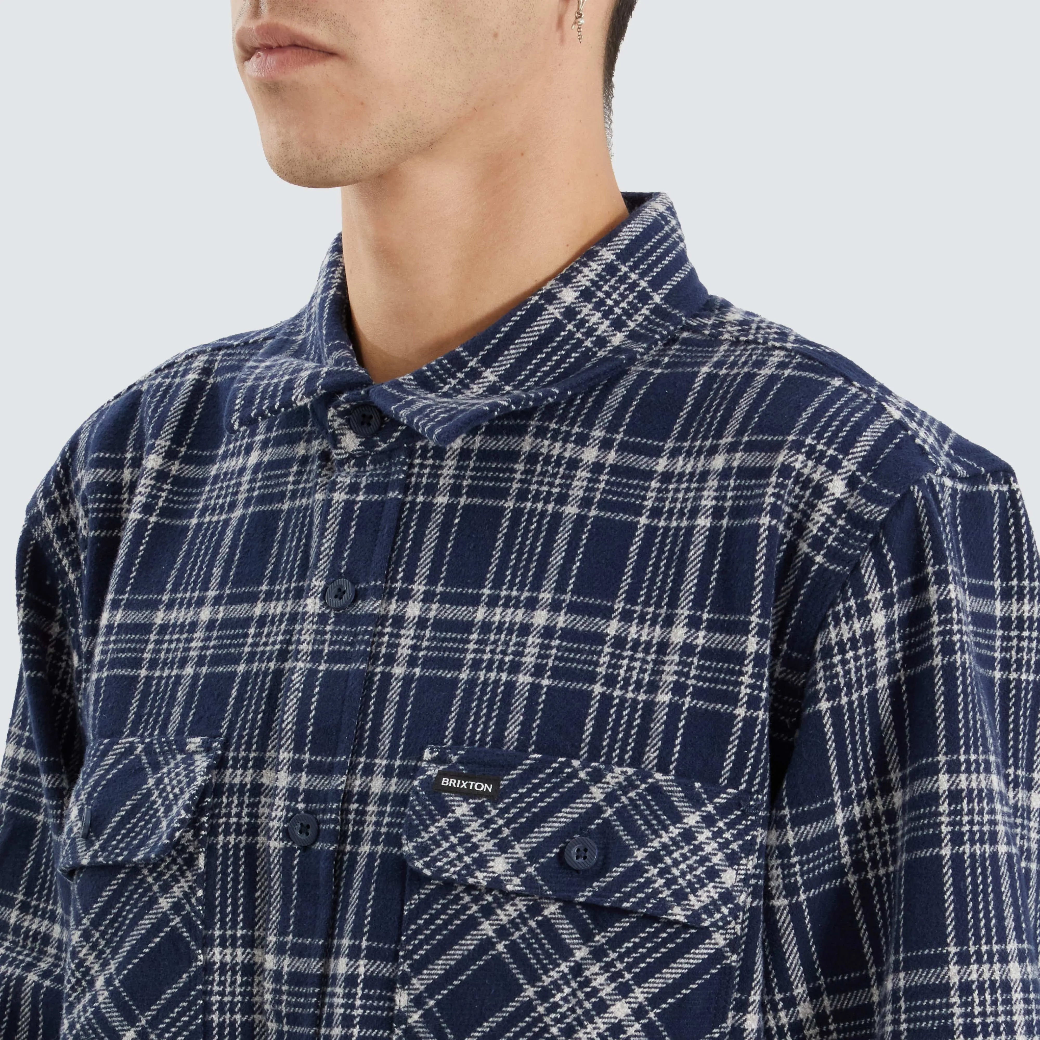 Bowery Heavy Weight Flannel Shirt Multi Colour