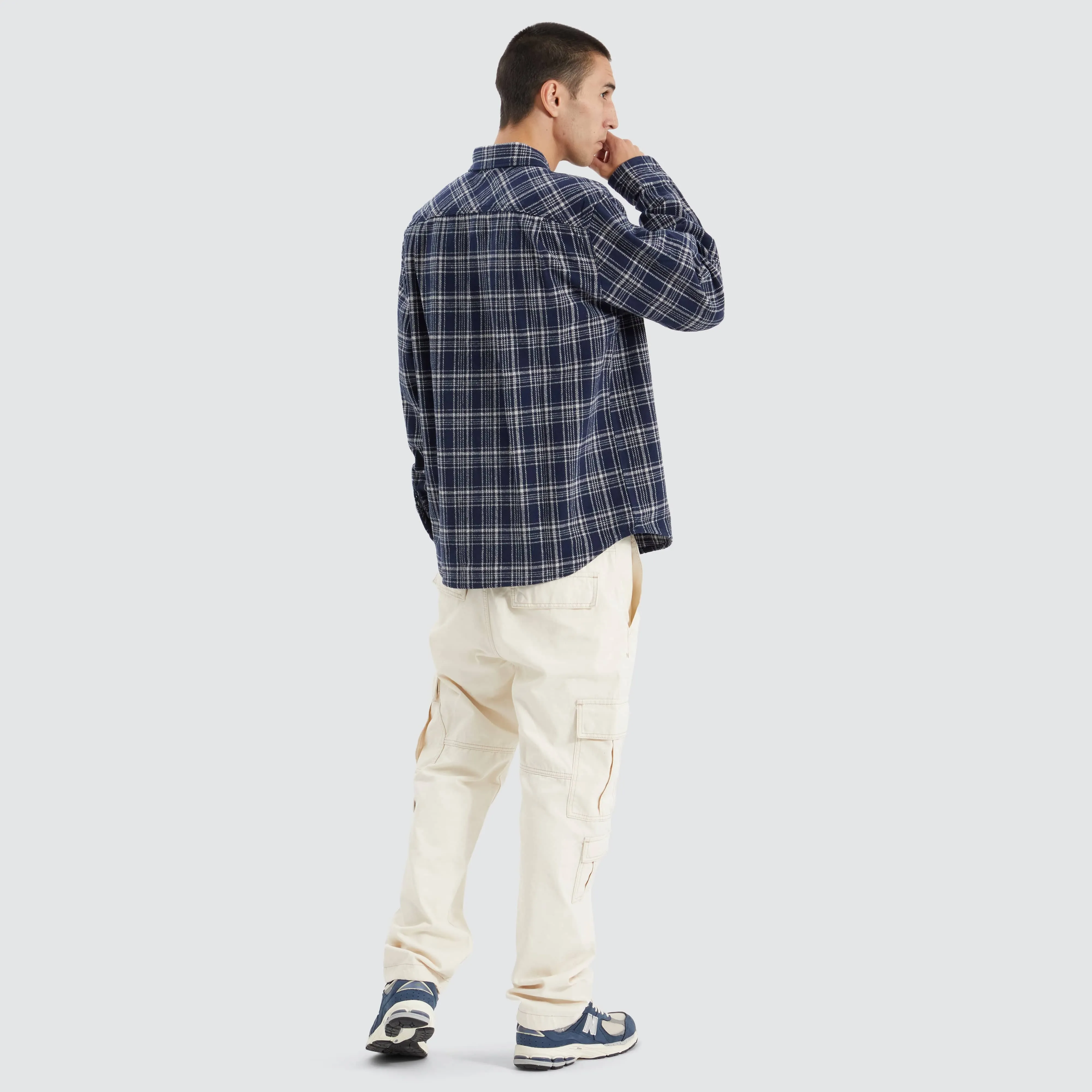 Bowery Heavy Weight Flannel Shirt Multi Colour