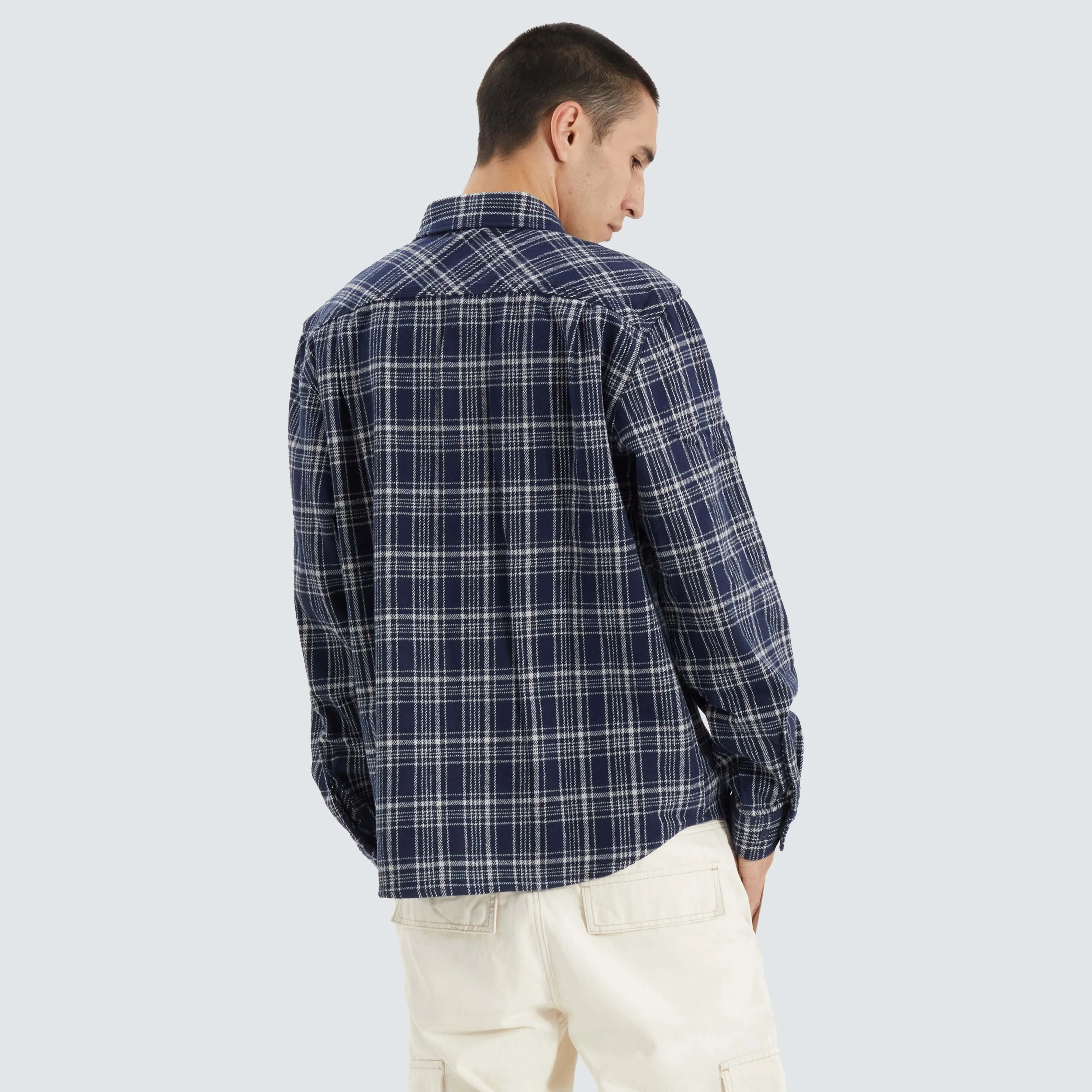 Bowery Heavy Weight Flannel Shirt Multi Colour
