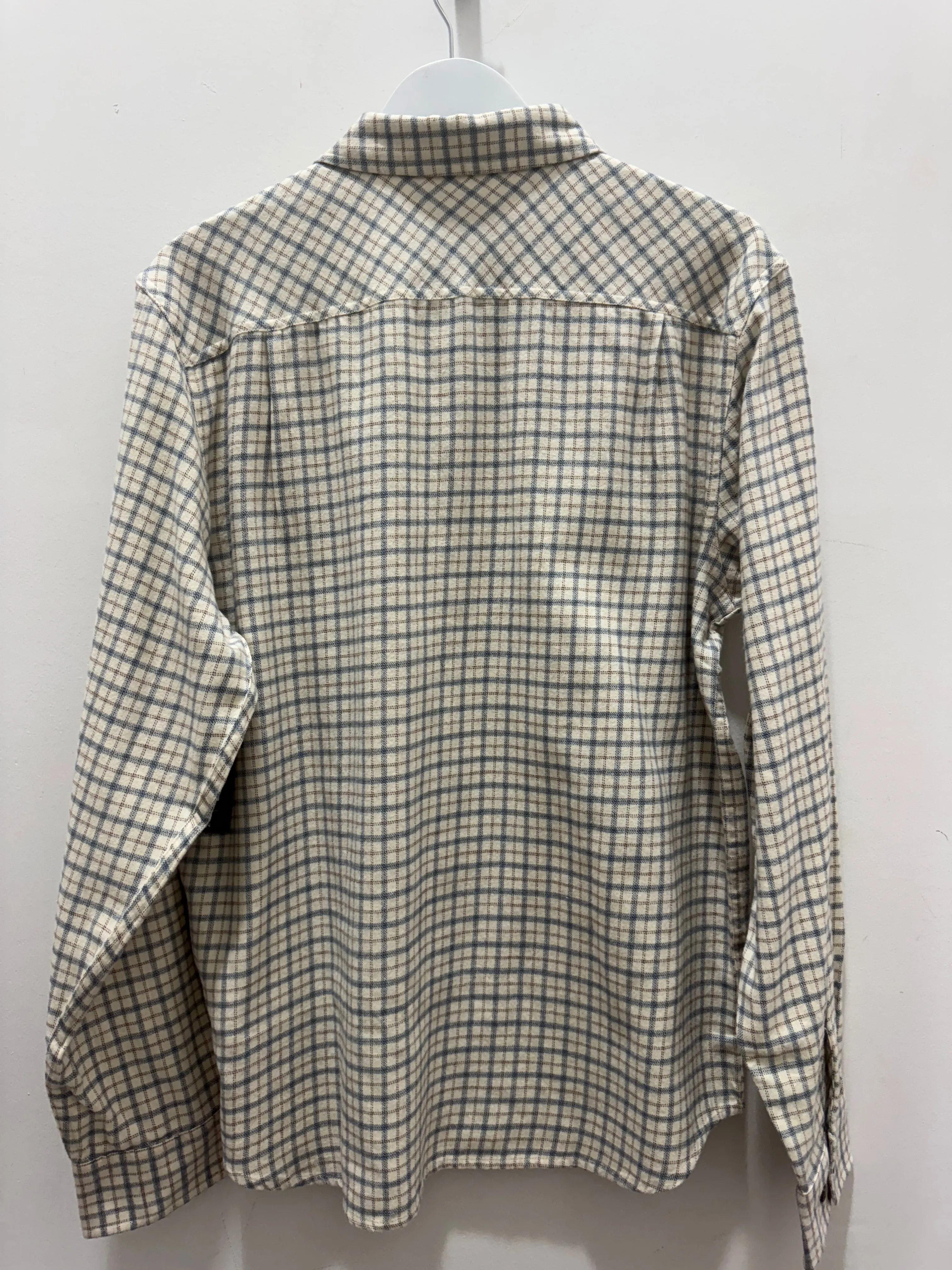 BOWERY LW ULTRA FLANNEL WHITECAP/BASALT