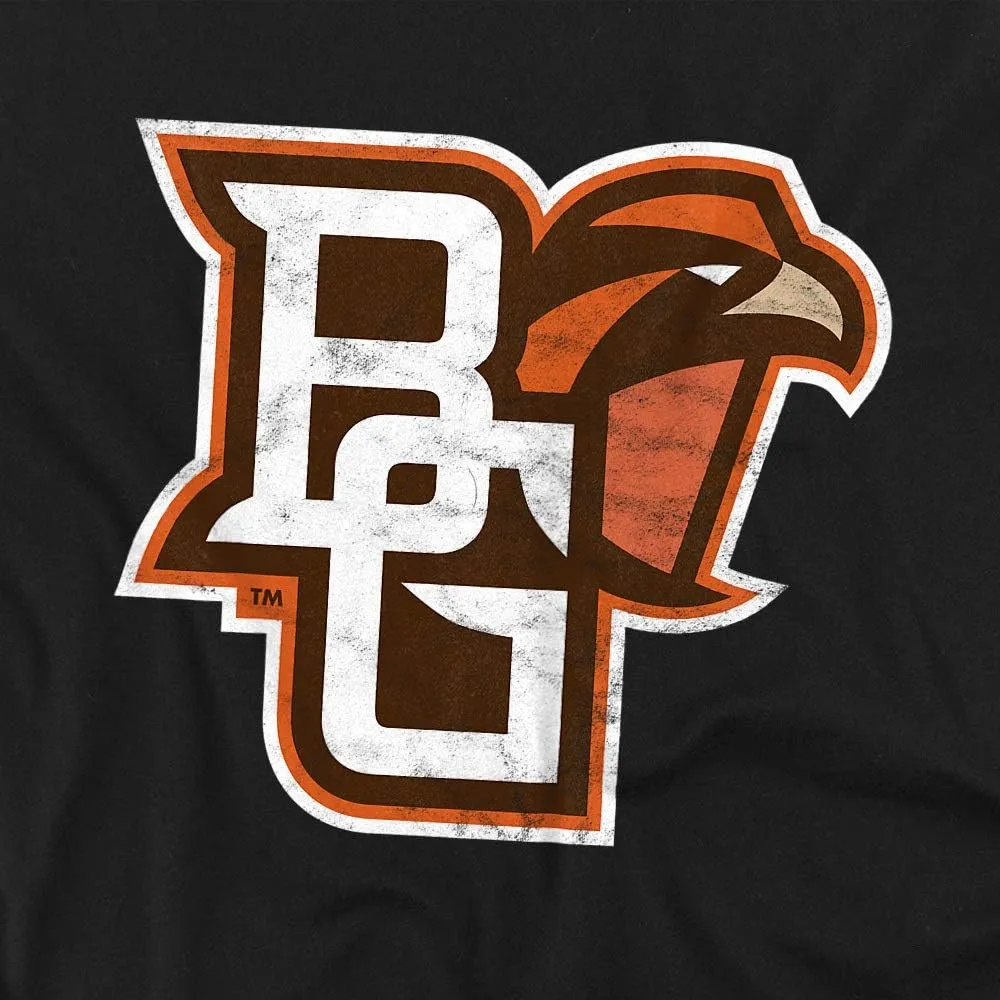 Bowling Green State University Official Distressed Primary Youth Kids Boy/Girls T Shirt