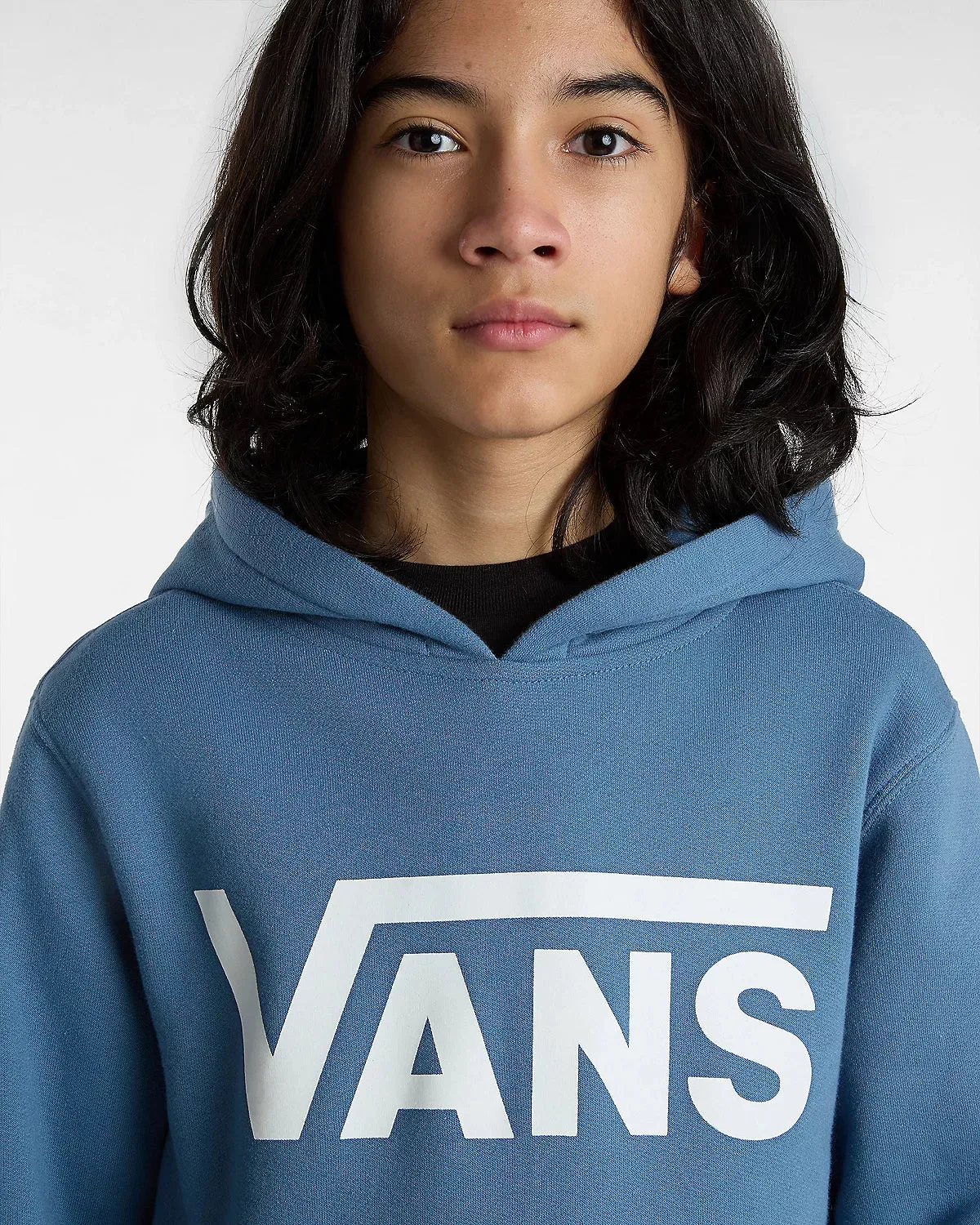 Boys Classic Hoodie in Copen Blue
