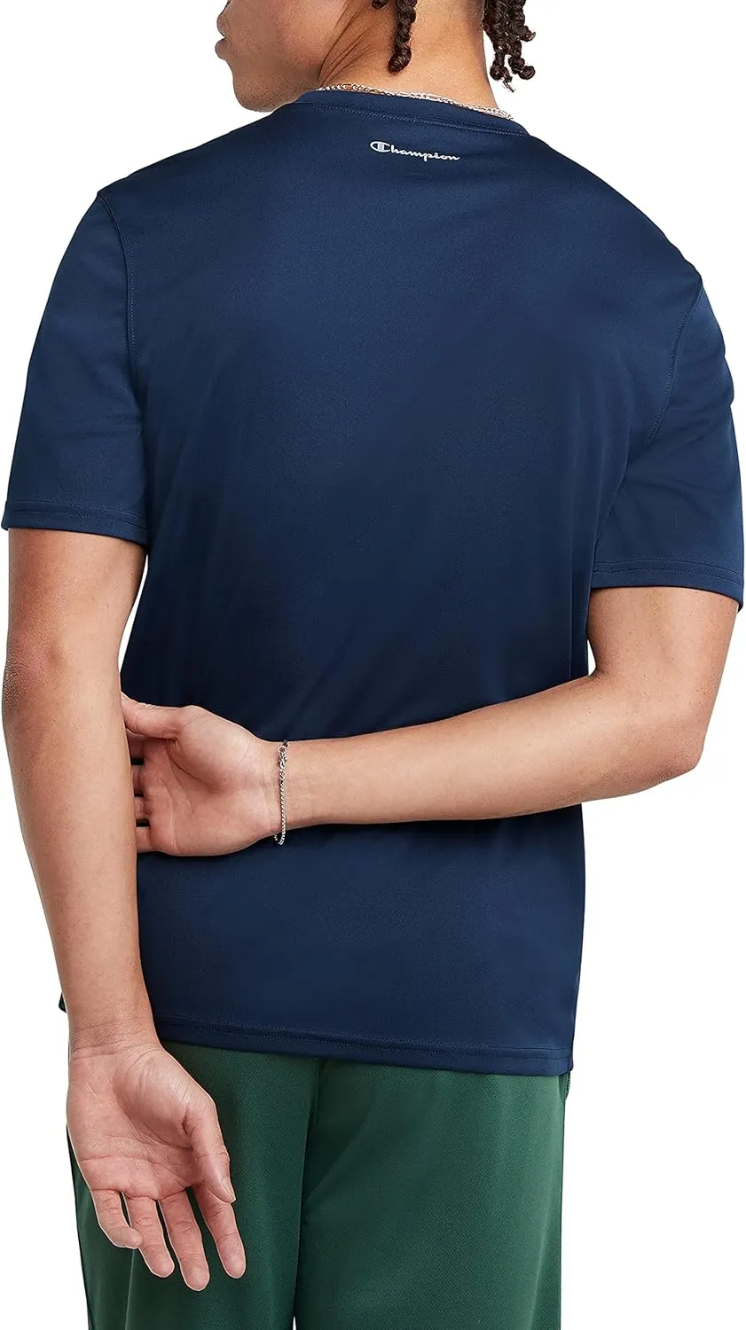 Champion Men's Tshirt, Sport Tee, Moisture Wicking, Anti Odor, Athletic T-Shirt For Men Reg. Or Big & Tall