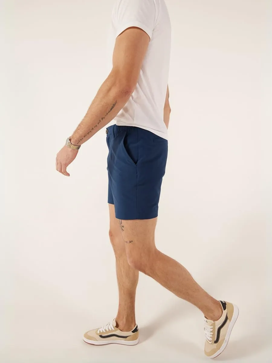 Chubbies Everywear Mens Shorts  Mens Shorts Casual 6in Inseam, Elastic Waist, Water-Resistant, Zipper Pocket