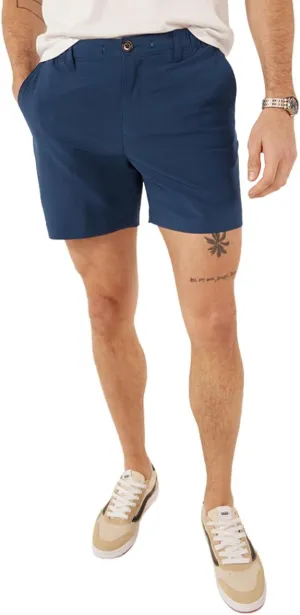 Chubbies Everywear Mens Shorts  Mens Shorts Casual 6in Inseam, Elastic Waist, Water-Resistant, Zipper Pocket
