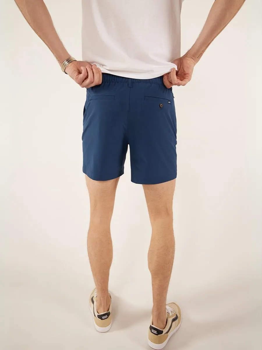 Chubbies Everywear Mens Shorts  Mens Shorts Casual 6in Inseam, Elastic Waist, Water-Resistant, Zipper Pocket