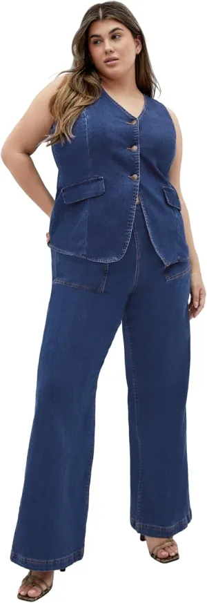 City Chic Women's Plus Size Vest - August