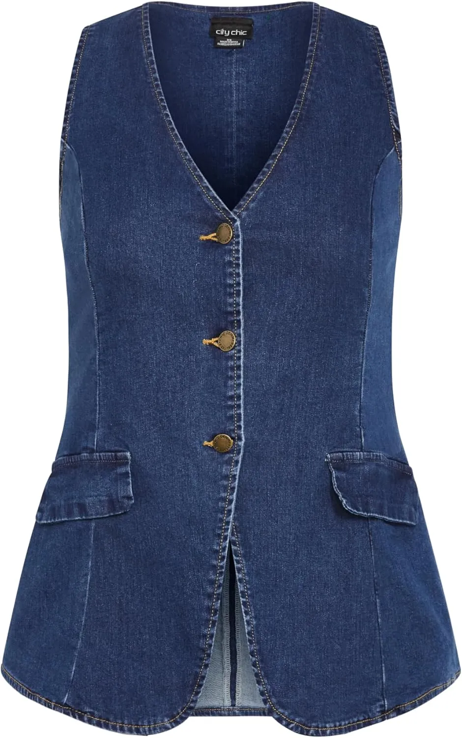 City Chic Women's Plus Size Vest - August