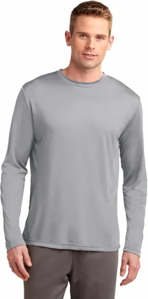 Clothe Co. Mens Long Sleeve Tee Shirts Moisture Wicking Dry Fit T-Shirts (Available in Big & Tall)