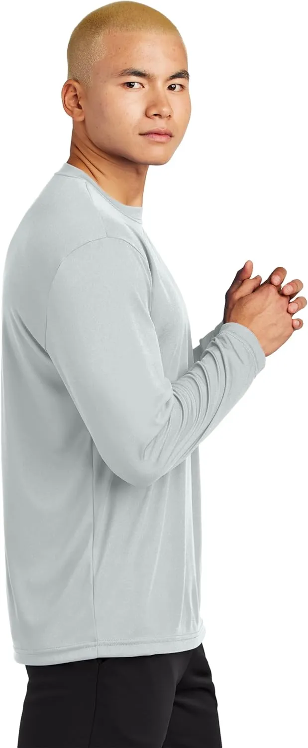 Clothe Co. Mens Long Sleeve Tee Shirts Moisture Wicking Dry Fit T-Shirts (Available in Big & Tall)