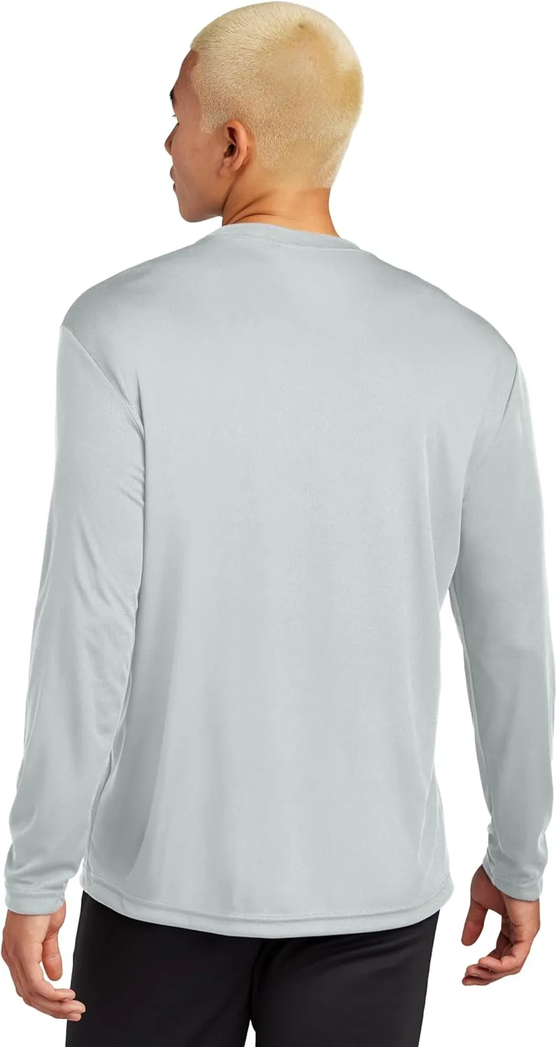Clothe Co. Mens Long Sleeve Tee Shirts Moisture Wicking Dry Fit T-Shirts (Available in Big & Tall)
