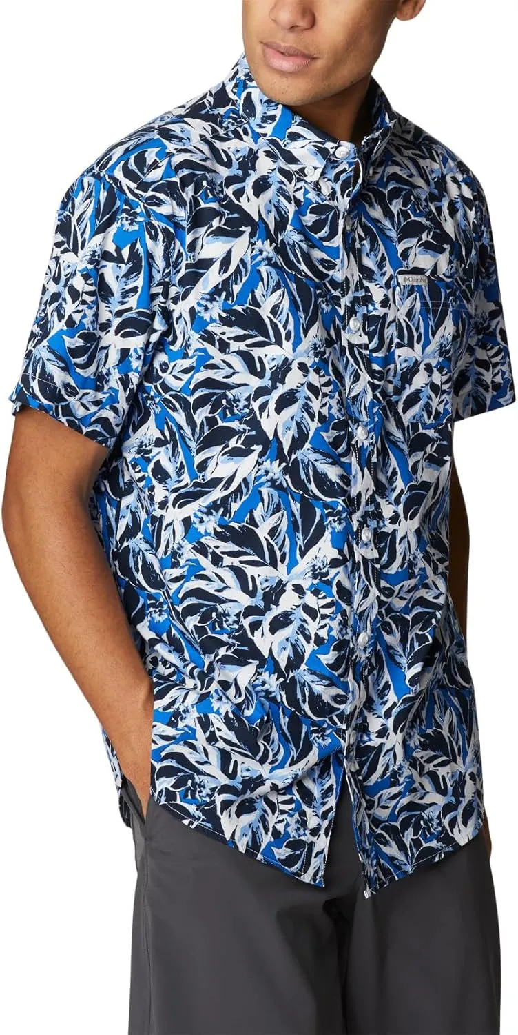 Columbia Men's Rapid Rivers Printed Short Sleeve Shirt
