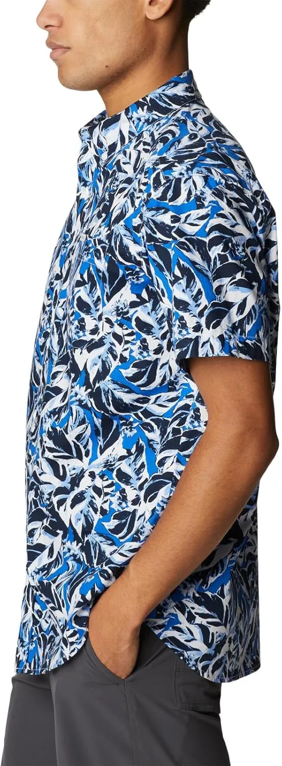 Columbia Men's Rapid Rivers Printed Short Sleeve Shirt