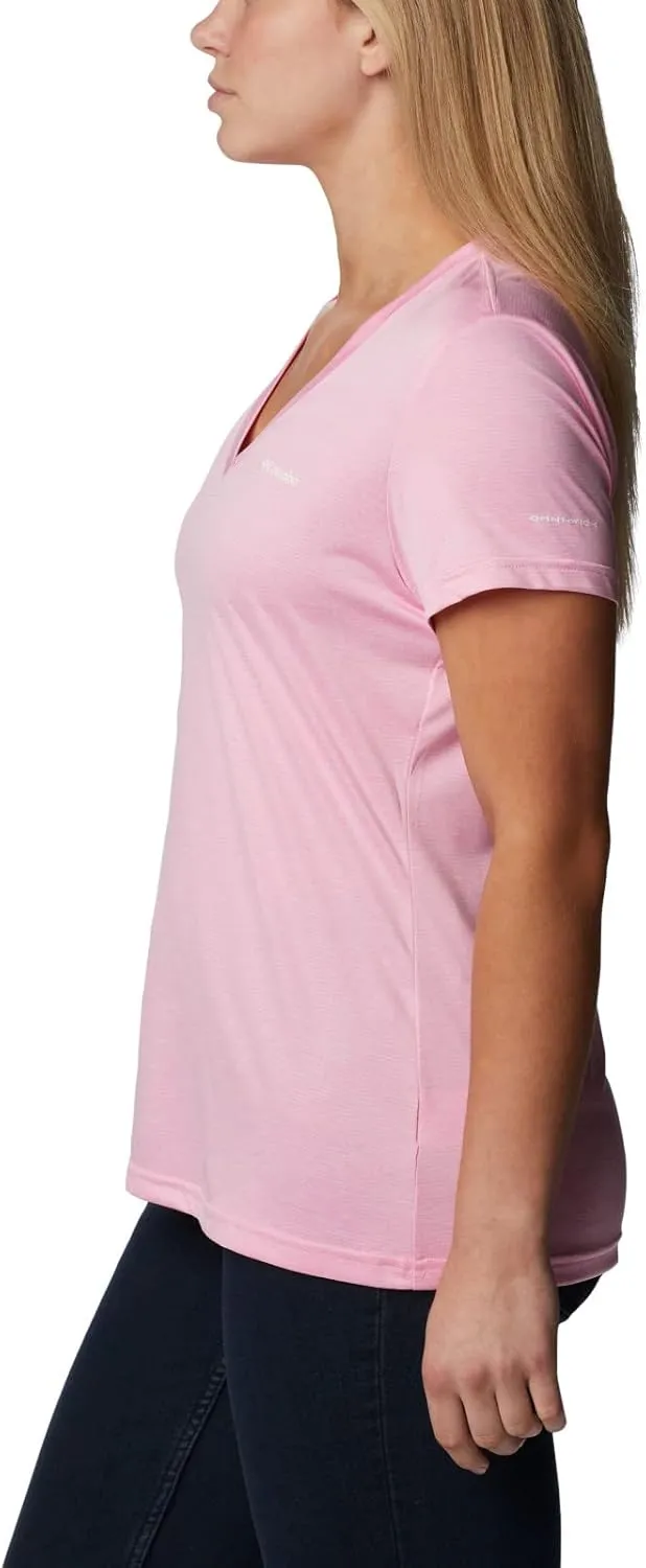 Columbia Women's Hike Short Sleeve V Neck