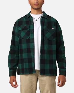 Dickies Sacramento Flannel Shirt Spruce 2.0