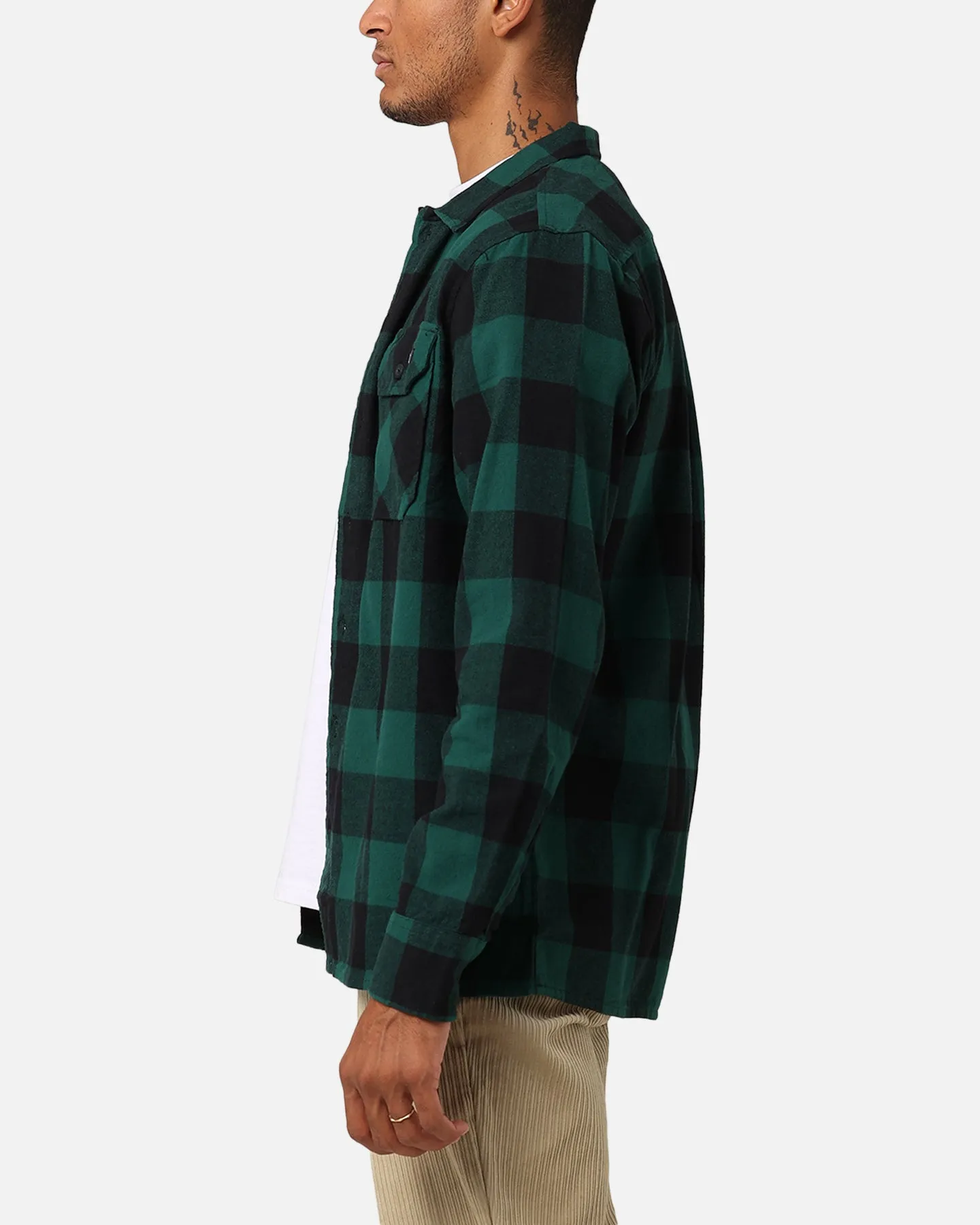 Dickies Sacramento Flannel Shirt Spruce 2.0