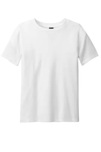 District Youth Perfect Blend CVC Tee - White