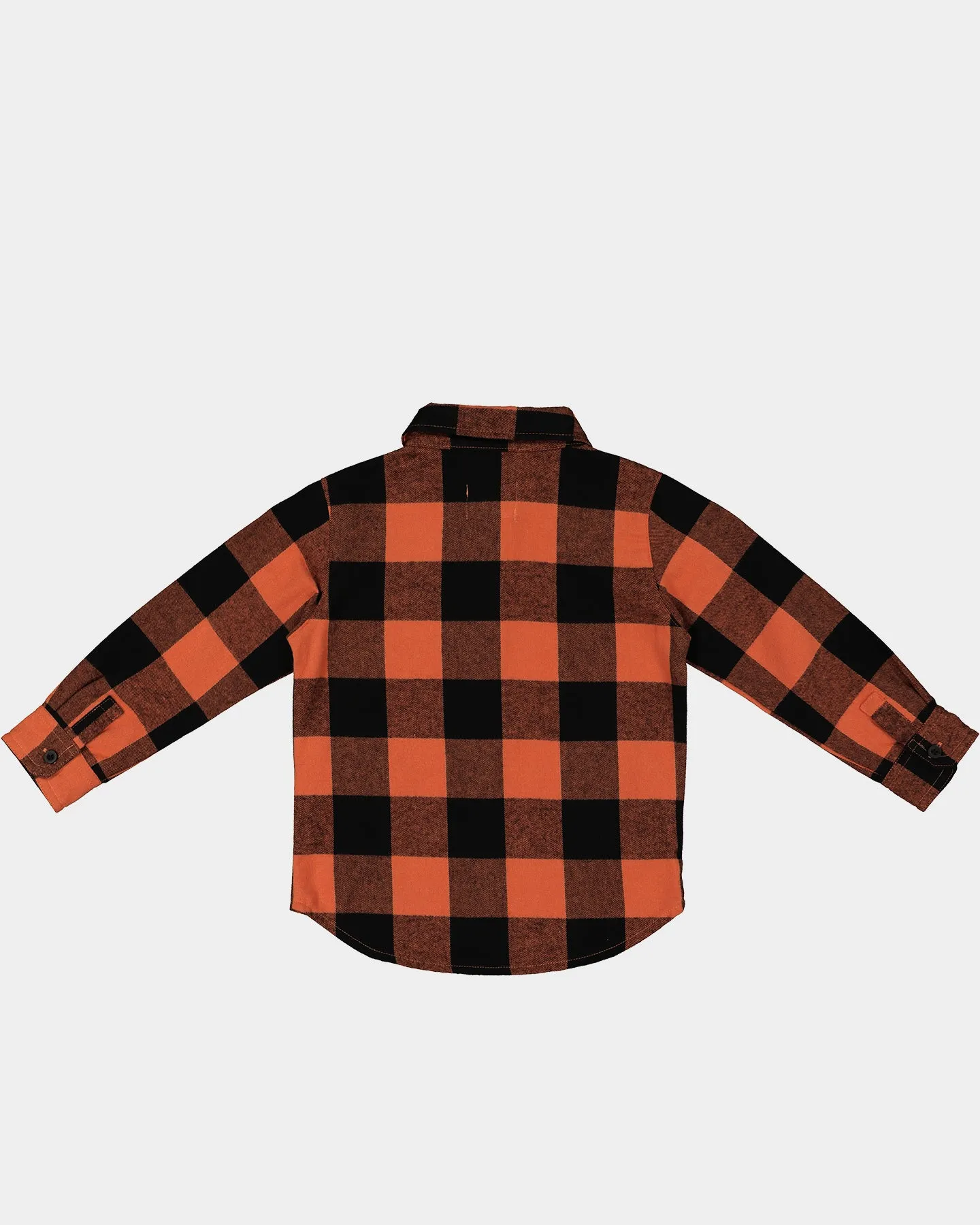 EN ES KIDS Kids' Mini Flannel Shirt Orange
