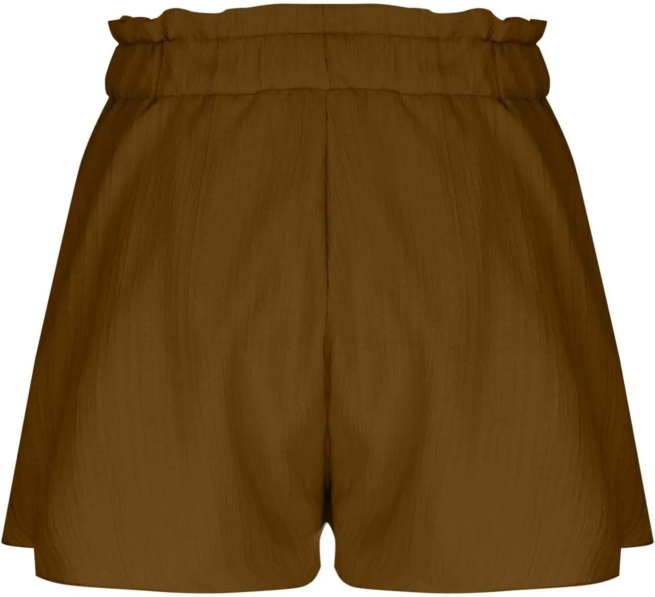 Flowy Shorts for Women Casual Ruffle Mini Skirts Drawstring High Waisted Boho Skorts Golf Tennis Summer Shorts