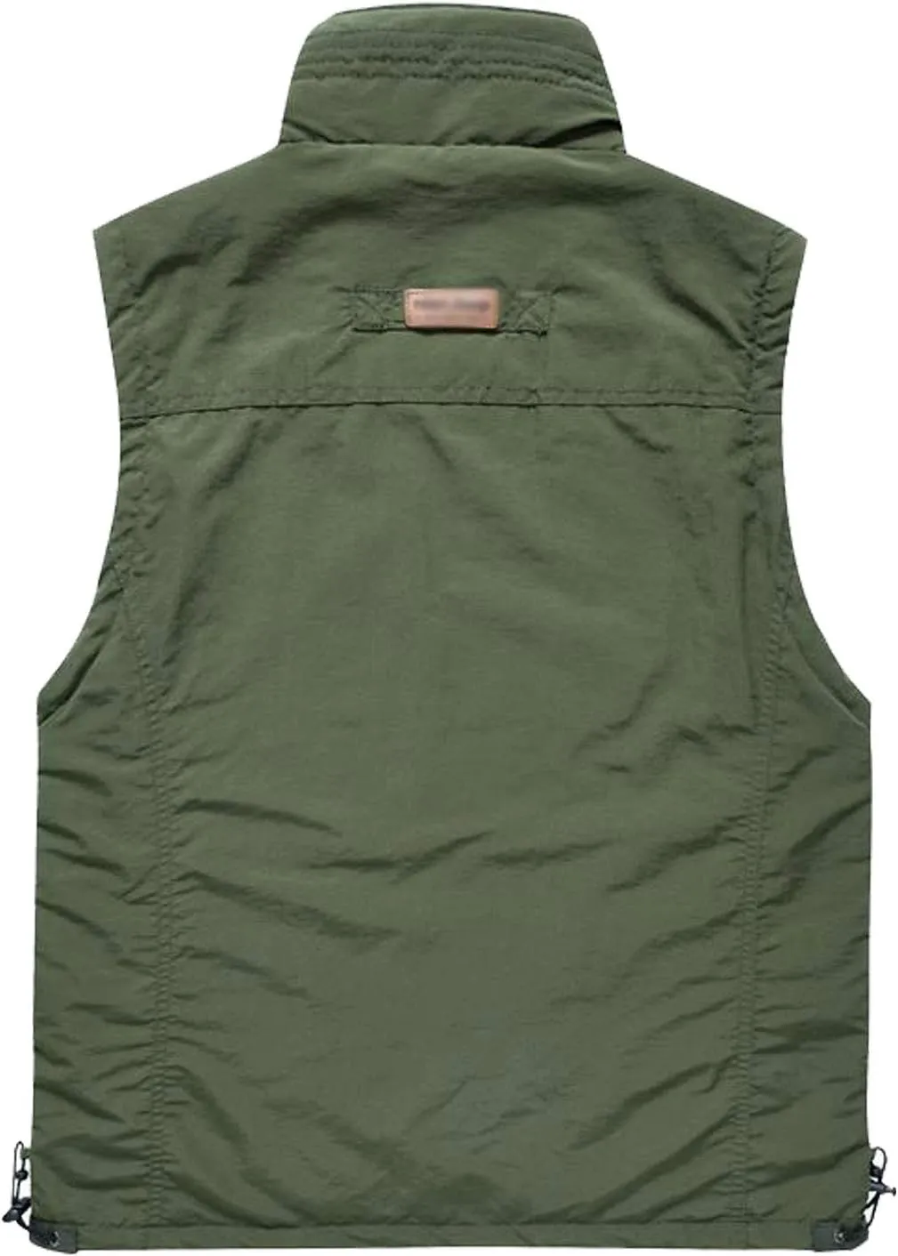 Flygo Men's Casual Lightweight Outdoor Travel Fishing Hunting Vest Jacket with Pockets