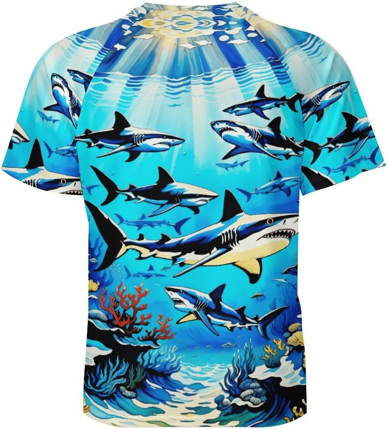 for Men Short Sleeve Shirts Bird Pattern V Neck Shirt Tshirt Casual Tops Pullover Quick Dry with Designs
