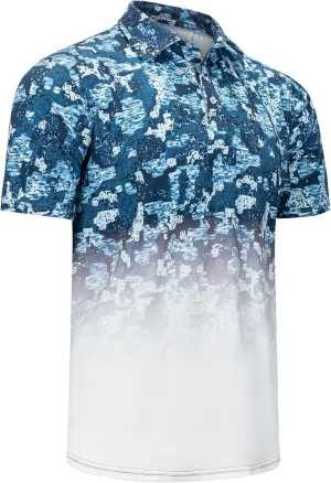 FORLOH SolAir Polo Shirt - UPF 50  Performance Polo | Moisture-Wicking | Quick-Drying | 4-Way Stretch | Sizes S-3XL