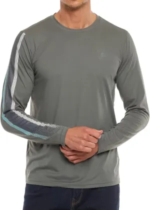 Gerry Mens Sun Shirt Protection Tee UPF 40  - Quick-Dry, Anti-Pill Rash Guard for Men - Soft Stretch Solar Jersey Swim Shirt