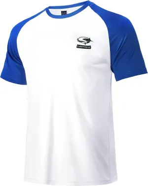 Haimont Men's UPF 50  Short Sleeve Rash Guard Fishing Shirts Quick Dry Workout Outdoor Tee Shirt