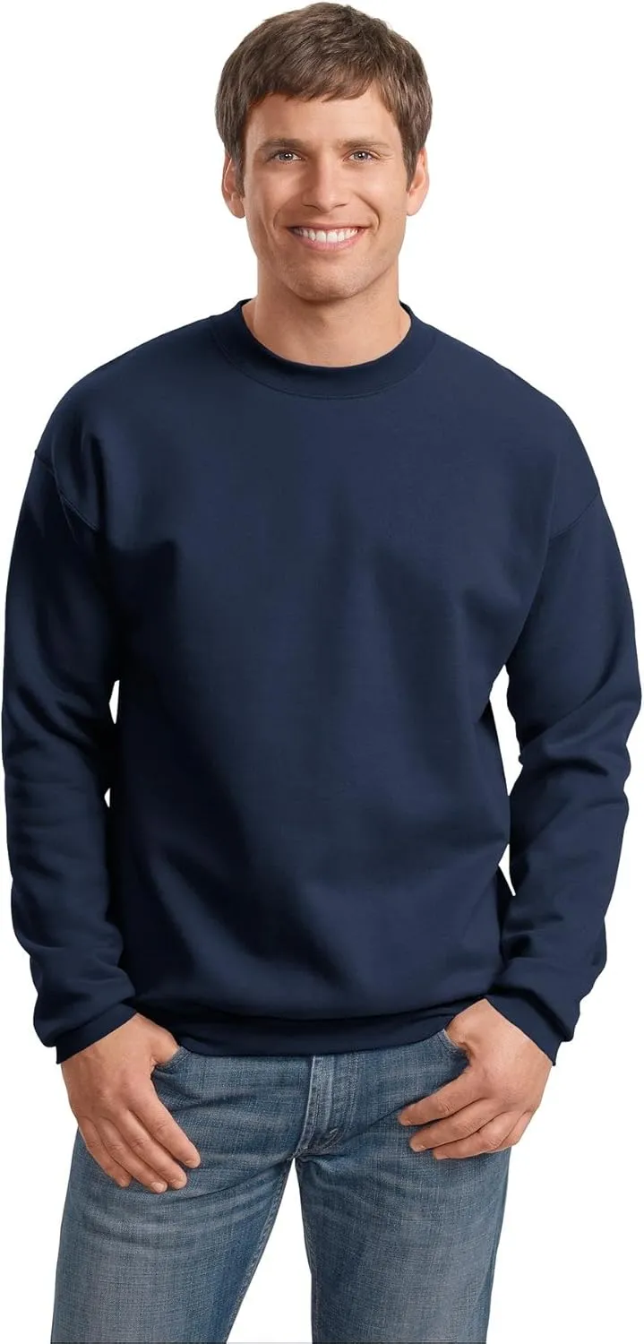 Hanes Men's Beefy-t T-Shirt, Classic Heavyweight Cotton Tee, 1 Or 2 Pack, Available in Tall Sizes