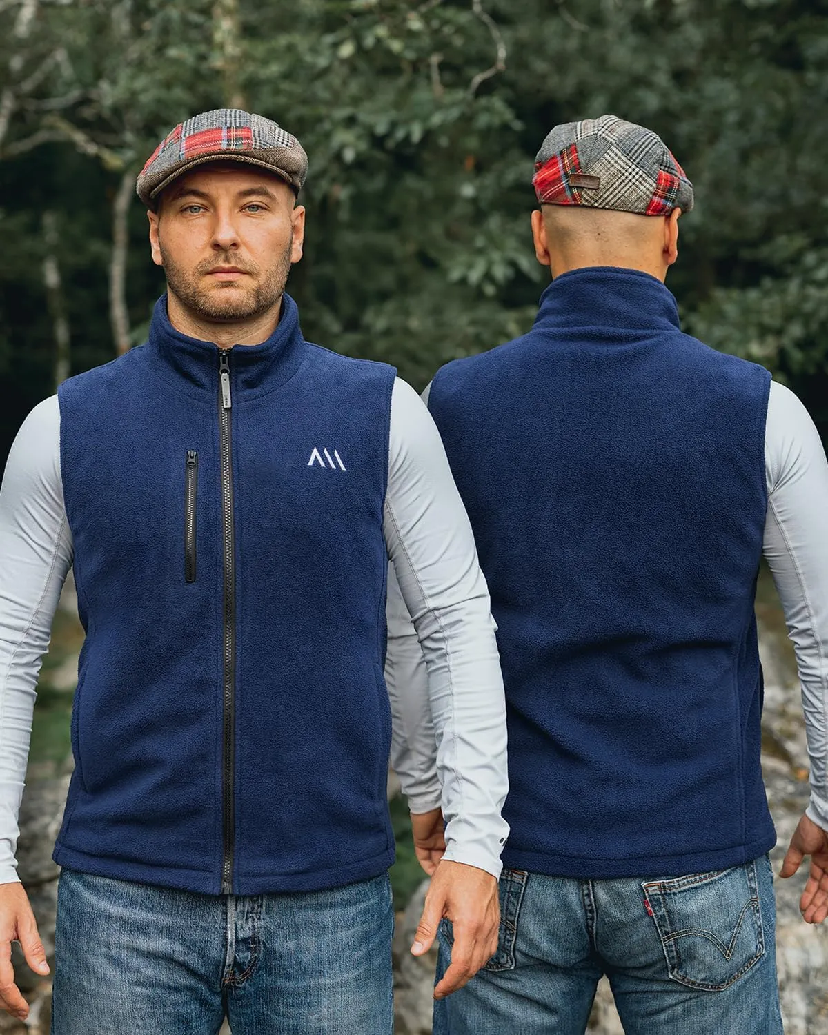 Heated Vest with Battery Pack, Warming Fleece Electric Vest for Men, Mens Heated Vests Rechargeable
