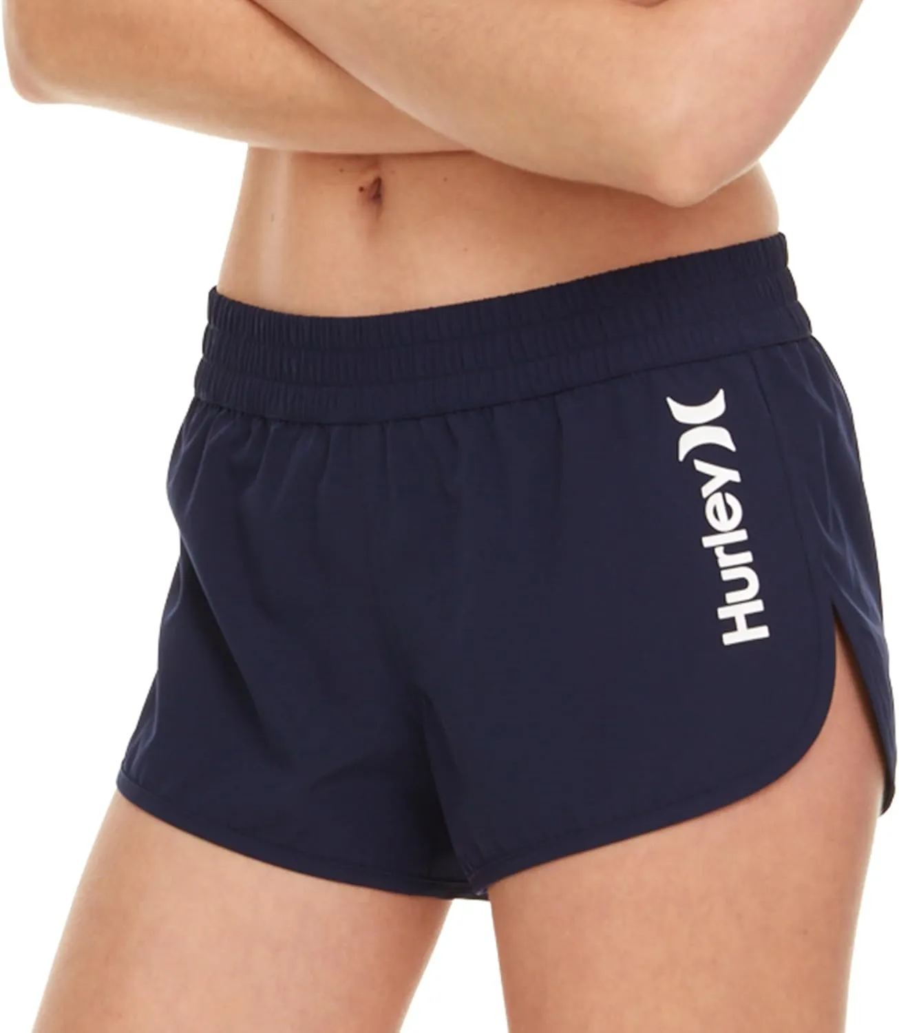 Hurley 3"/5" Swim Board Shorts for Women, Swim Shorts Women, Swimming Bottoms with Pockets