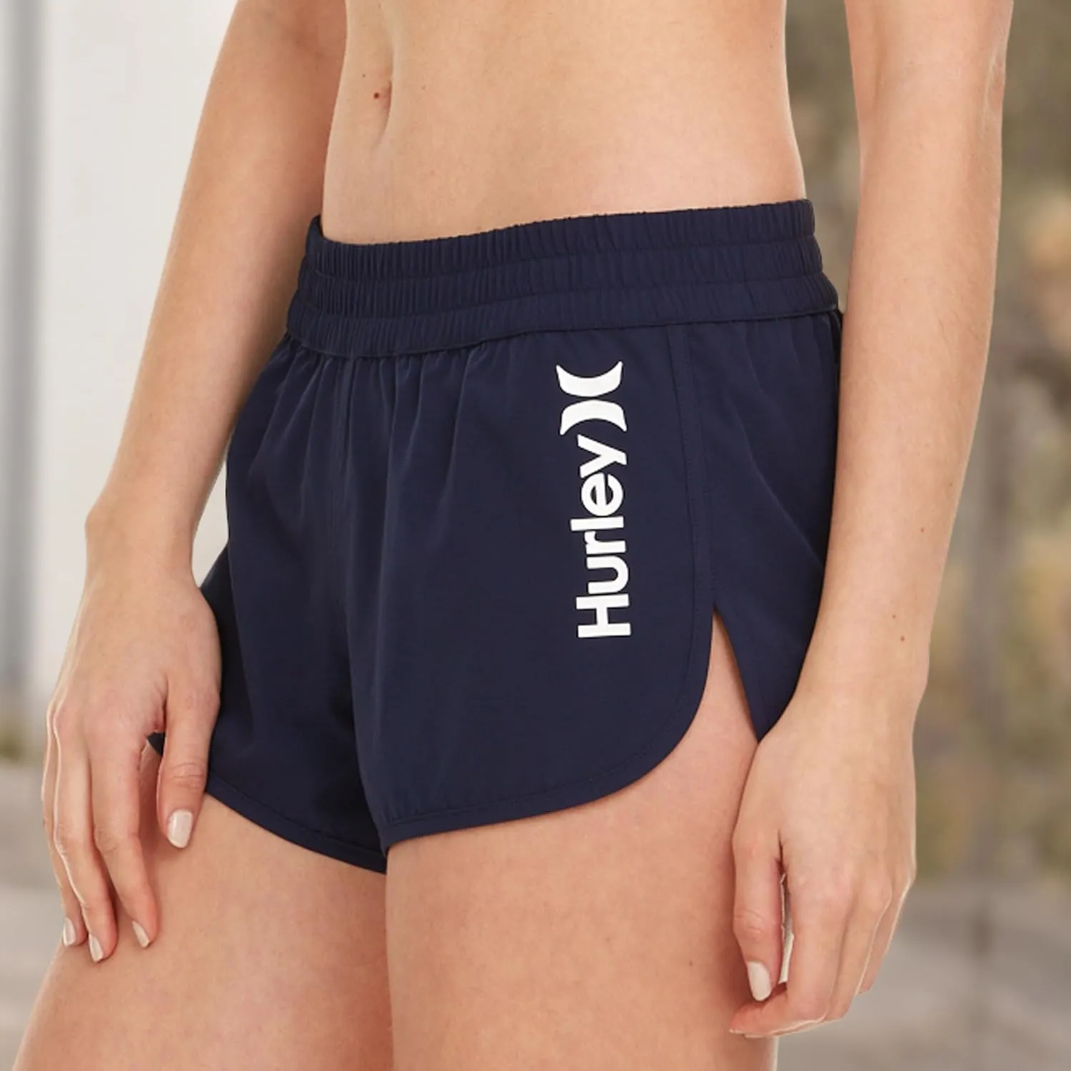 Hurley 3"/5" Swim Board Shorts for Women, Swim Shorts Women, Swimming Bottoms with Pockets