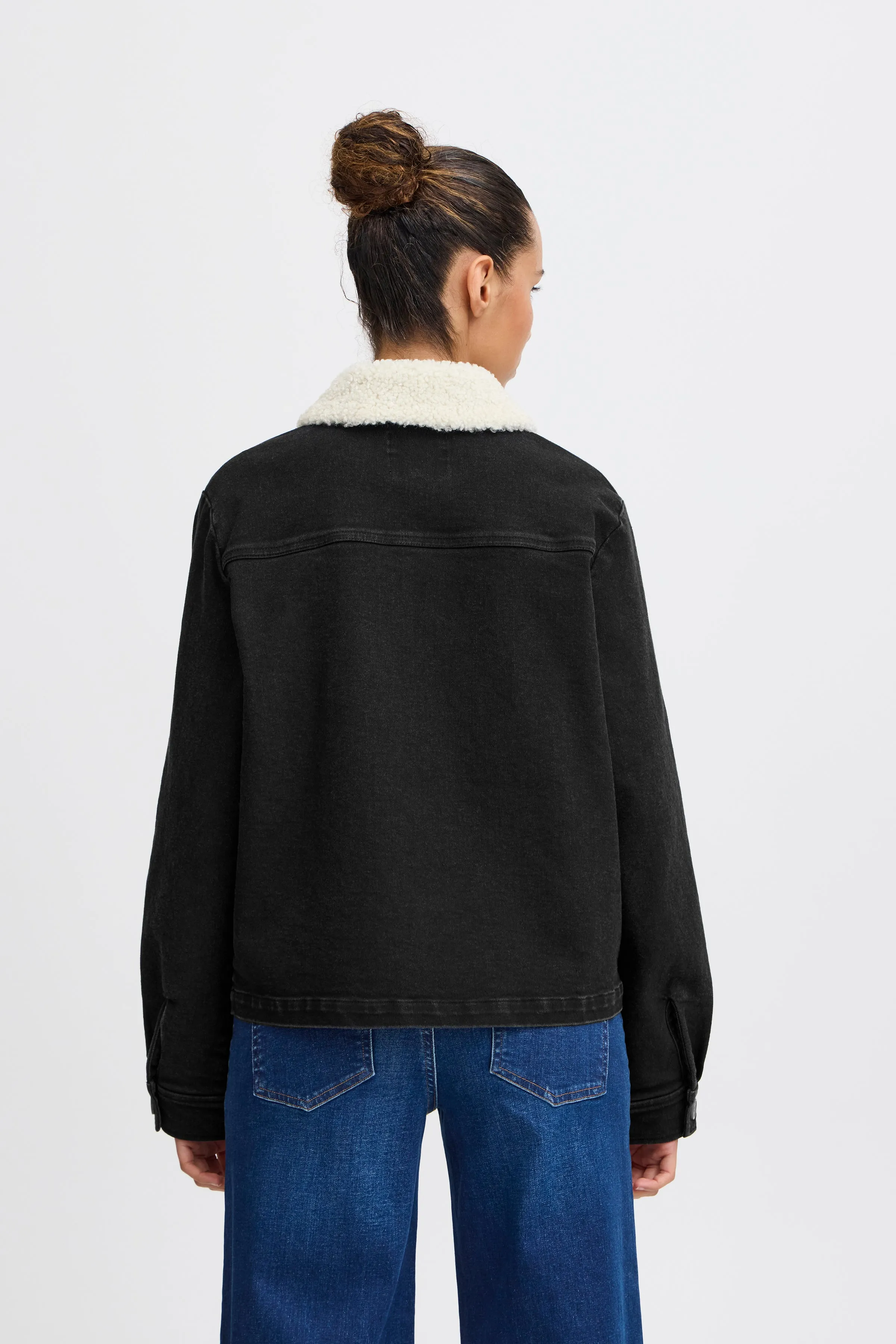 Jeananne Jacket in Washed Black