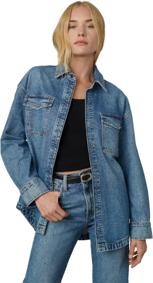 Joe's Women's The Katrina Shirt Jacket with Stones